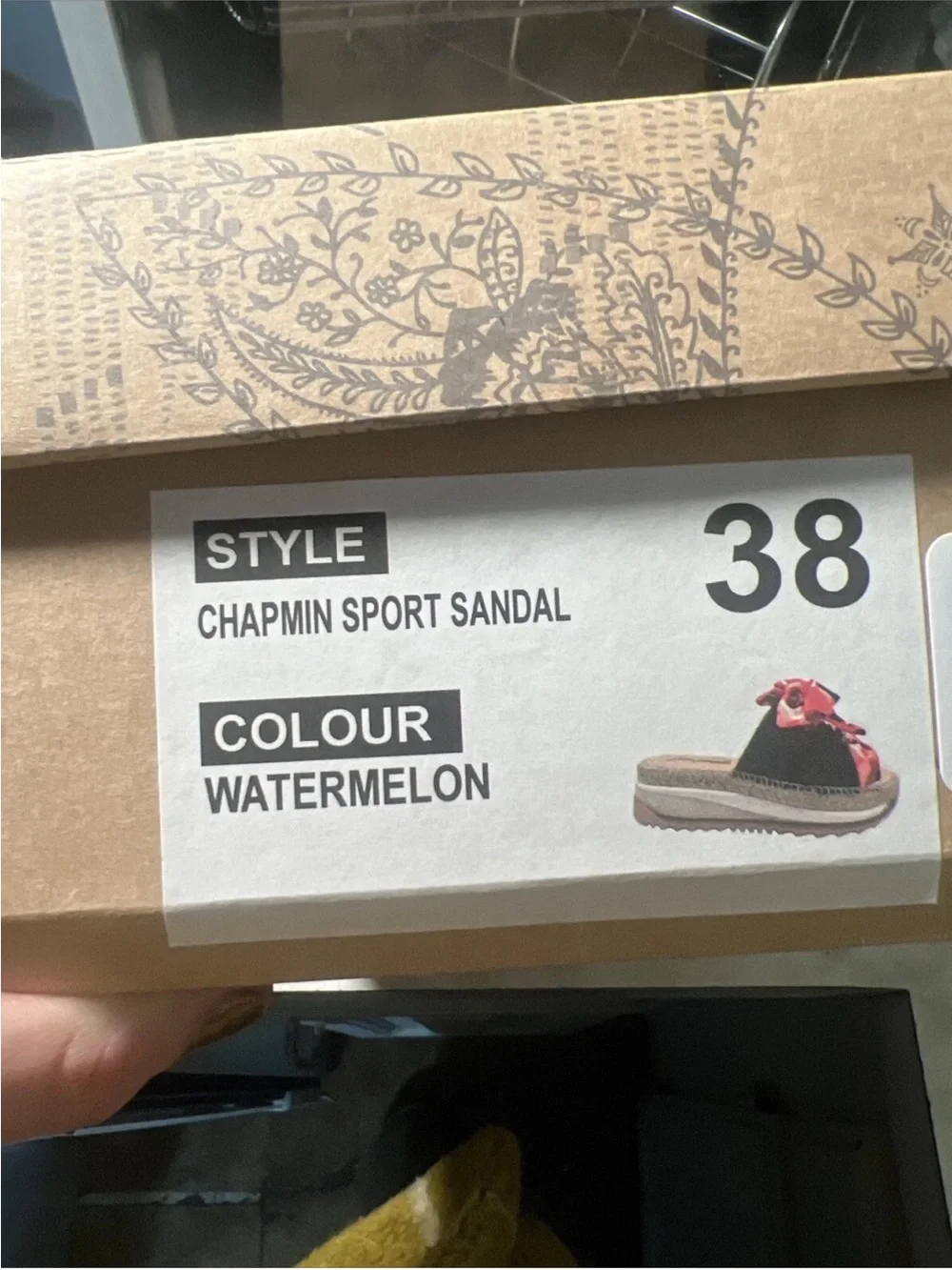 NIB Free People Chapmin Sport Sandal Sneaker Espadrille Ribbons Black Red 38 /8